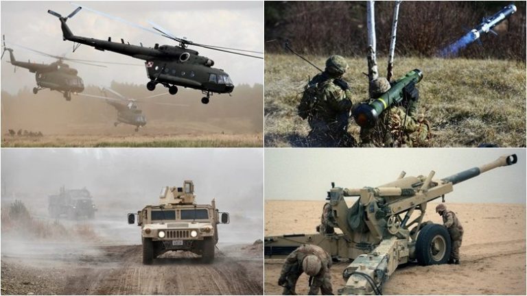 Ky është armatimi i rëndë amerikan që po i dërgohet Ukrainës