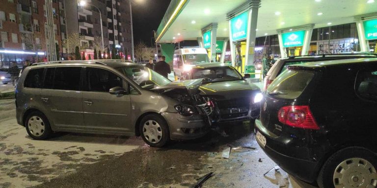 Aksident trafiku tek Hibi në Prizren, disa të lënduar