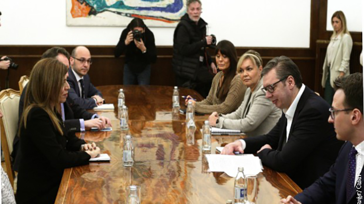 Shefja e UNMIK-ut viziton Beogradin para raportimit në Këshillin e Sigurimit