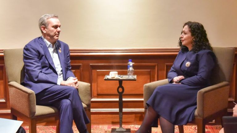 Osmani takoi presidentin e Republikës Dominikane: Forcimi i pozitës ndërkombëtare, një nga shtyllat strategjike të politikës sonë