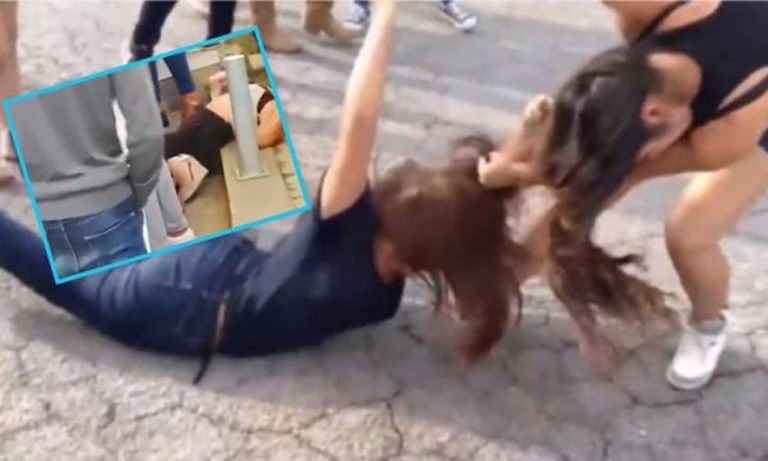 Rrahje në mes  katër vajzave në Prizren