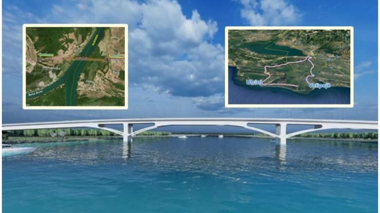 Abazoviq ka publikuar informacione të reja rreth urës që do të lidhë Ulqinin me Velipojën