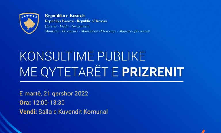 Ministrja e Ekonomisë, Artane Rizvanolli nesër mban diskutim publik në Prizren lidhur me draft strategjinë kombëtare të energjisë