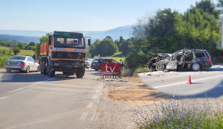 Humb jetën një person në një aksident në rrugën Zhur- Prizren
