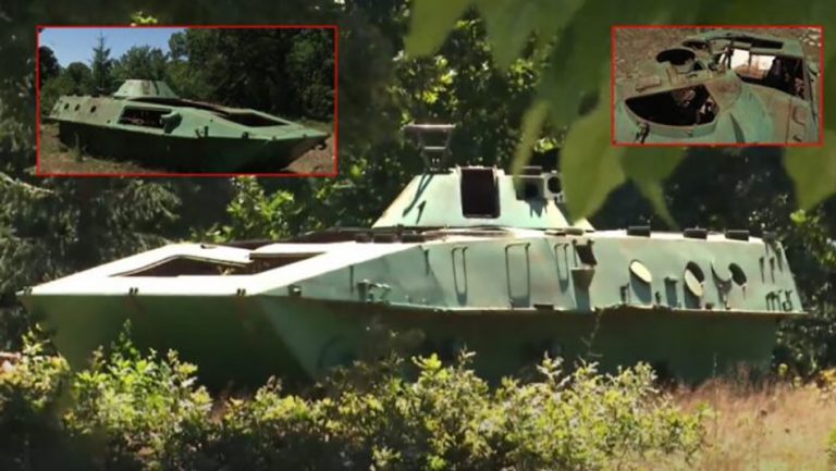 Tanku serb i shkatërruar, eksponat lufte në fshatin Shqiponjë të Gjakovës (Video)