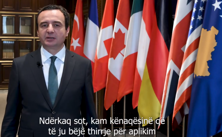 Kurti me video njofton punësimin e 10 mërgimtarve