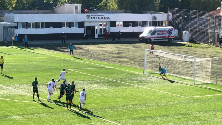Liria arrinë fitoren e parë, mposhti rivalen e vjetër Trepçën me rezultat 3:2
