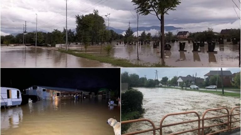 Gjakova e Rahoveci me vërshimet më të mëdha, ani pse sasia e reshjeve ishte më e ulëta