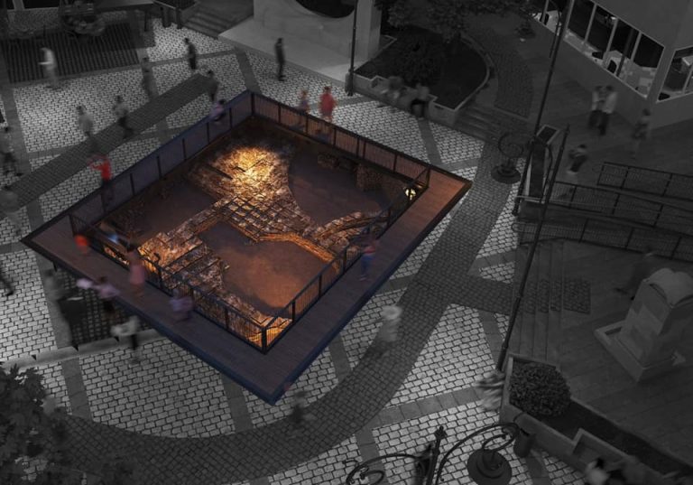 Ministri Çeku, prezanton projektin e Lokalitetit Arkeologjik në sheshin e Lidhjes së Prizrenit