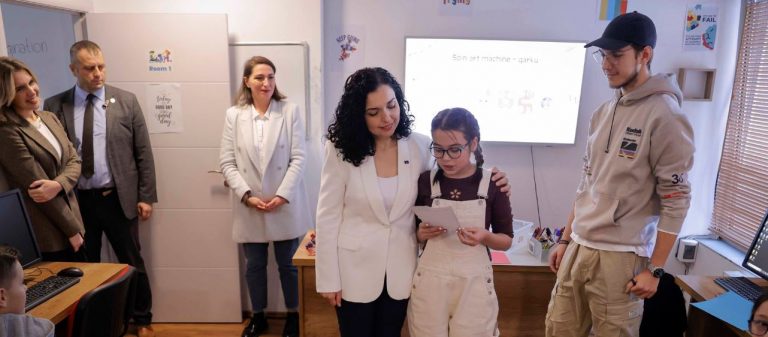 Osmani: Fëmijët po e bëjnë Kosovën gjithnjë e më shumë pjesë të hartës globale të inovacionit