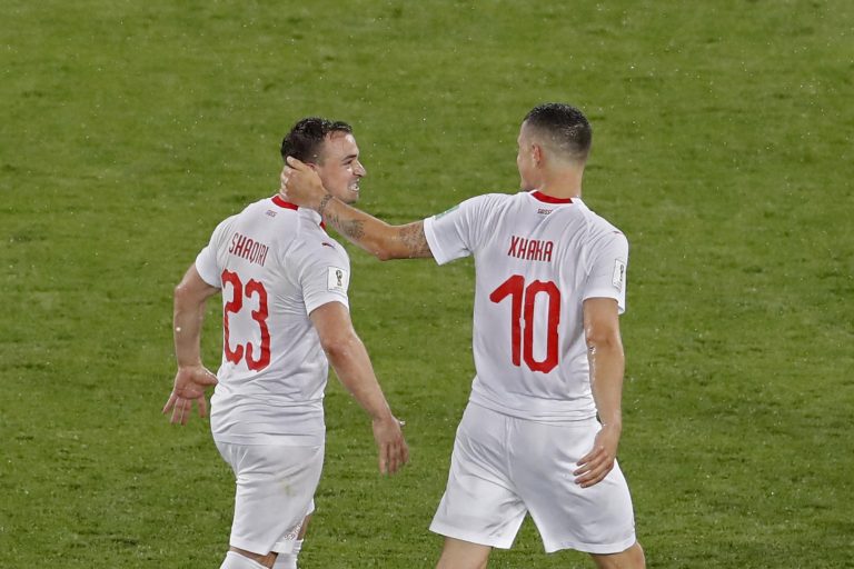 Xhaka e Shaqiri kërkojnë edhe rekordin në ndeshjen ndaj Serbisë