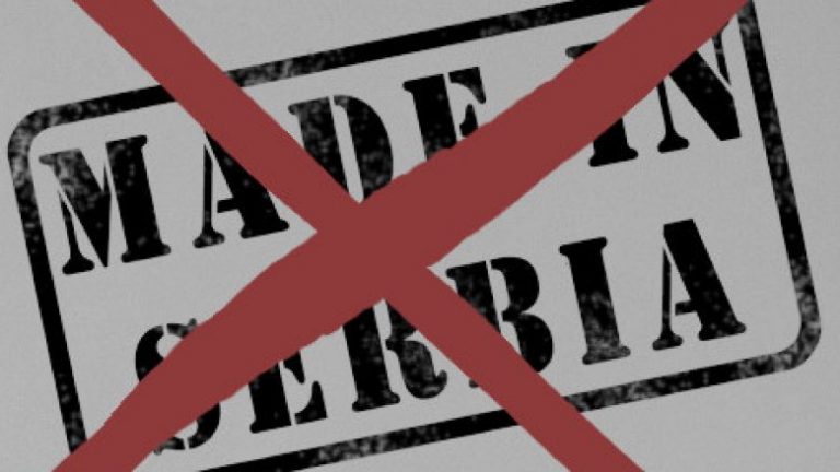 Bojkotimi i produkteve serbe, sot mbahet protestë