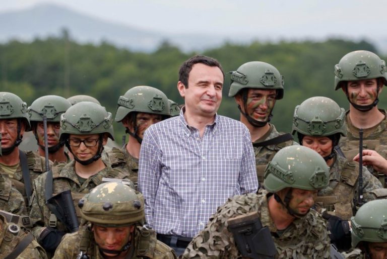 Kurti: Ushtria e Kosovës s’ka qenë kurrë më e madhe dhe më e armatosur