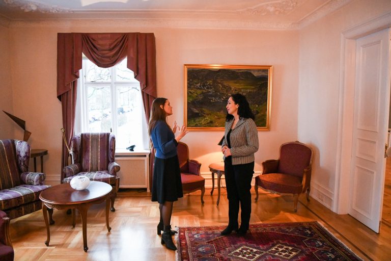 ​Osmani takon kryeministren e Islandës, flasin për procesin e anëtarësimit të Kosovës në KiE