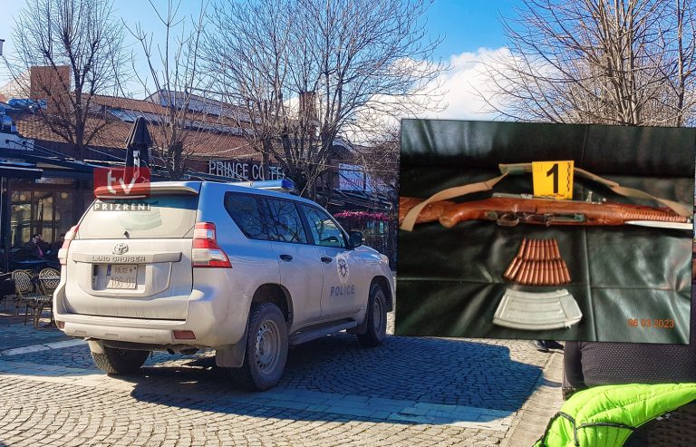 Sekuestrohet një armë zjarri-pushkë në Prizren