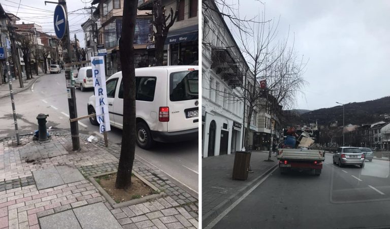 Javën e kaluar inspektorati në Prizren zhvilloi aksione për lirimin e hapësirave publike