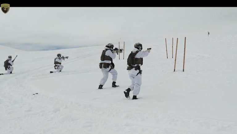 FSK-ja demonstron aftësitë për intervenim në kushte të vështira dimërore