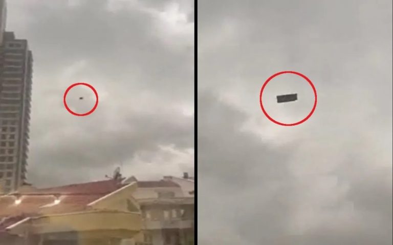 Stuhi e fuqishme në Ankara, shihet divani duke fluturuar