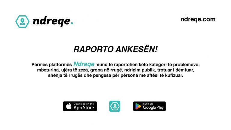 Raportoni ankesat rreth shërbimeve publike përmes platformës “Ndreqe”