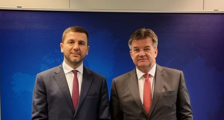 Krasniqi takohet me Lajçakun në Bruksel: Janë të prapranueshme veprimet që na sjellin sanksione