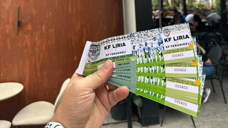 Fillon shitja e biletave Liria –  Feronikeli 74