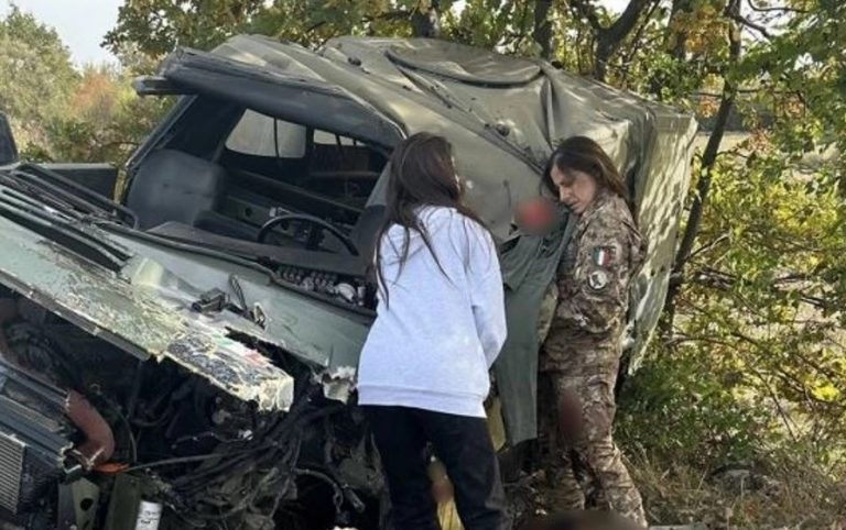 Vdes në aksident në Kosovë një ushtar italian i KFOR-it