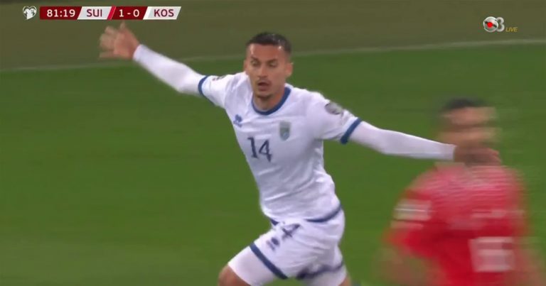 Hyseni kalon lehtësisht Sommer-in dhe i jep barazimin Kosovës