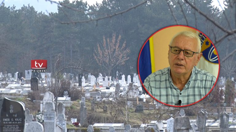 Dëmtohet varri i një qytetari në Prizren