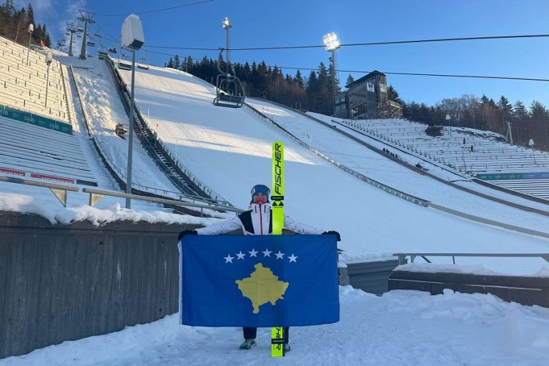 Mediat në Serbi “kapen” me sportisten që e përfaqëson Kosovën në ski