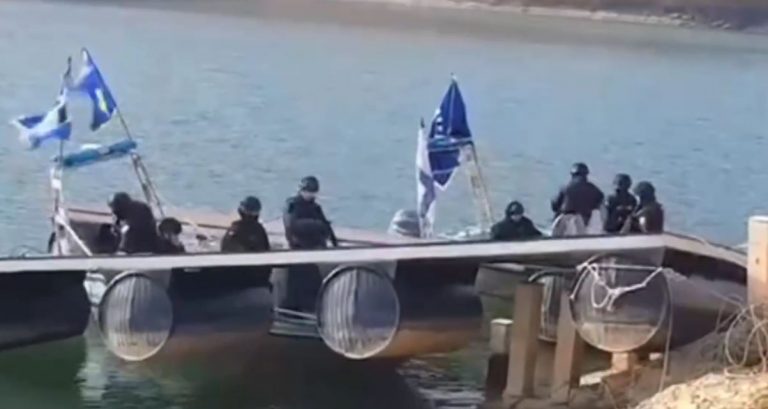 Policia e Kosovës patrullim me barka lundruese në Ujman (VIDEO)