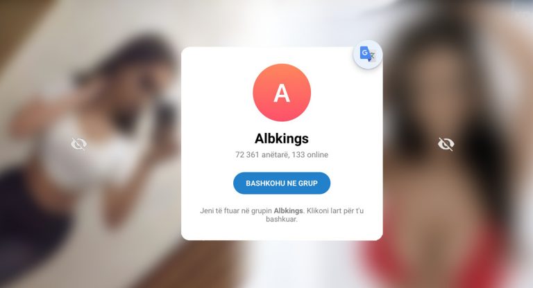 Lulëzon grupi “Albkings” në rrjetin social Telegram ku shpërndahen fotografi eksplicite