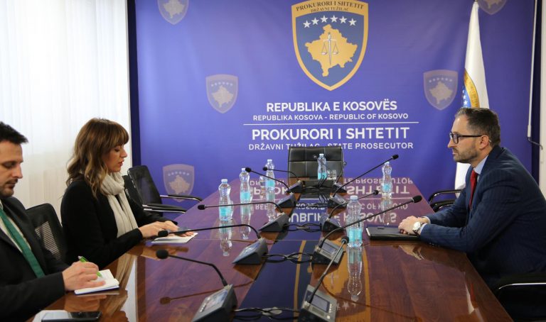 Kryeprokurori i Prizrenit, Admir Shala, takoi ministren e Drejtësisë, Albulena Haxhiu