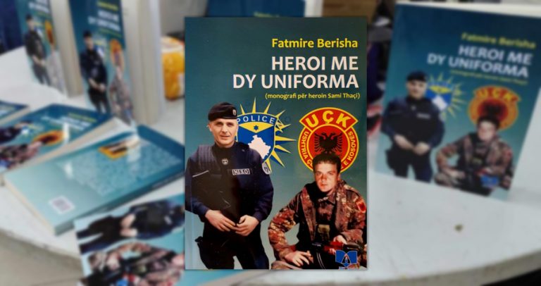 “Heroi me dy uniforma” – Del nga shtypi libri kushtuar policit, Sami Thaçit