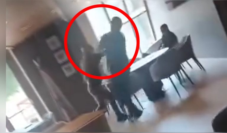 Mometi ku Radoiçiq grushton ish-kryetarin ilegal të Mitrovicës së Veriut