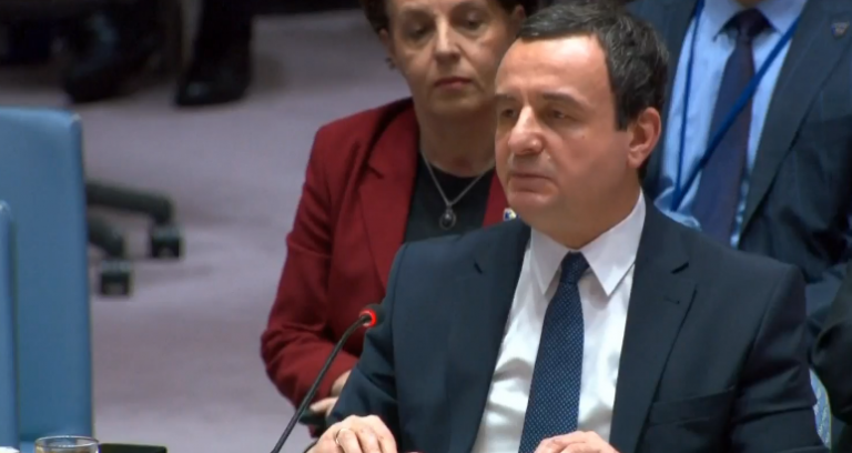 Kurti fton Vuçiqin ta nënshkruajë marrëveshjen në OKB