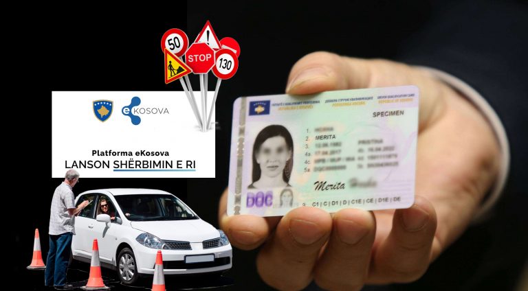Qytetarët tashmë mund të ndajnë terminin e provimit teorik dhe praktik për patentë-shofer përmes platformës e-Kosova