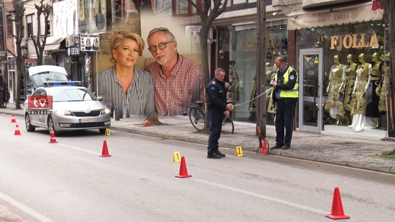 Personi që u godit nga vetura në Prizren, është burri i këngëtares, Shkurte Fejza