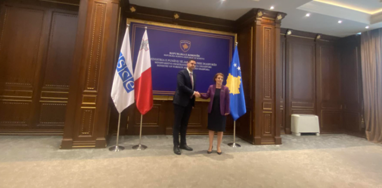 Gërvalla pret ne takim kryesuesin e OSBE-së