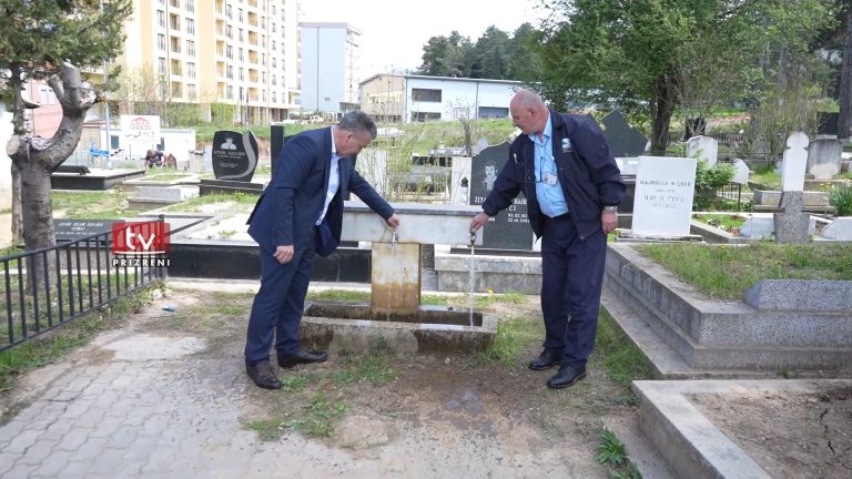 Pas dy vitesh e 4 muaj, rikthehet furnizimi me ujë për varrezat e qytetit të Prizrenit