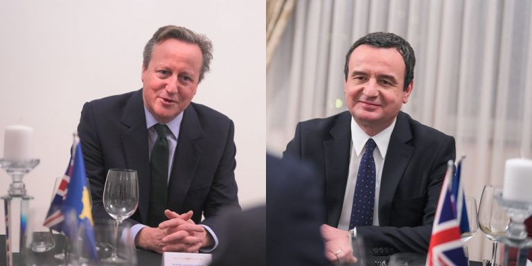 Kurti udhëton për në Mbretërinë e Bashkuar do të takohet me Cameron