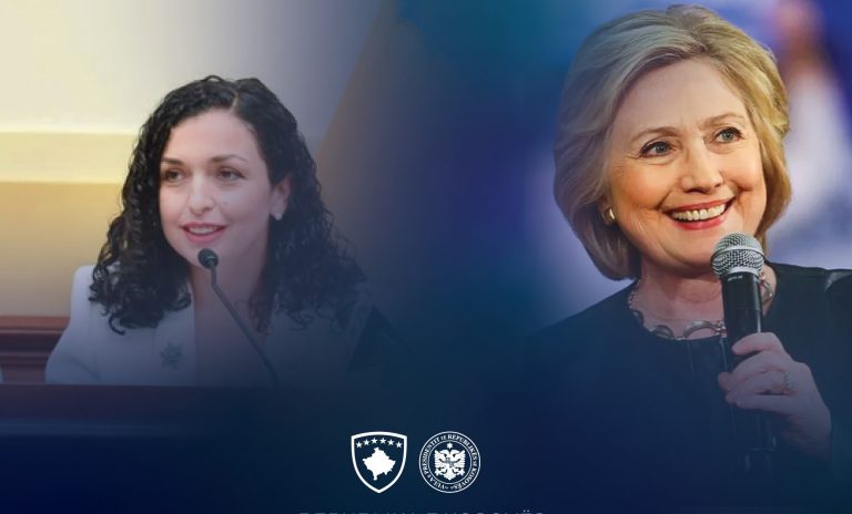 Osmani bashkëbisedim me Hillary Clinton