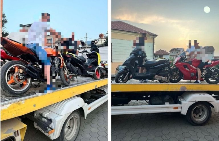 Policia në Prizren sekuestron  njëzetë e dy  motoçikleta