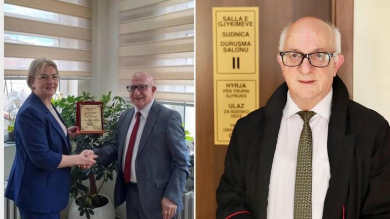 Pensionohet gjykatësi, Gjimshit Galushi