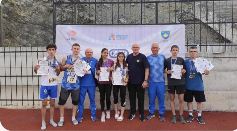 Atletët prizrenas shkëlqejnë në kampionatin individual të Kosovës të juniorëve, fitojnë 19 vende nderi