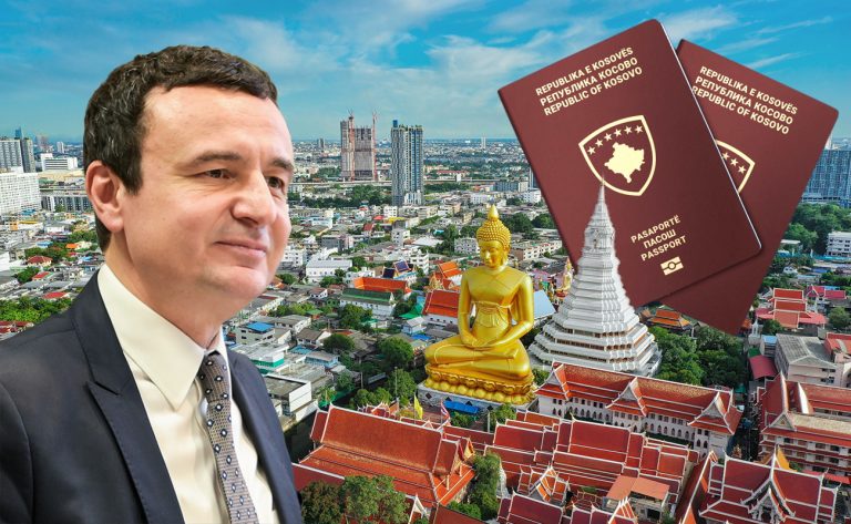 Tajlanda heq vizat për kosovarët, Kurti: Pasaporta e Republikës po vazhdon të fuqizohet përherë e më shumë