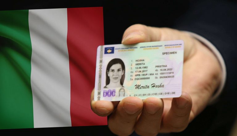 Italia njeh patentë shoferët e Kosovës