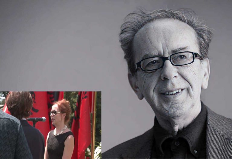 ‘Është ngjitur si hyj në panteonin e gjenive të botës dhe na shikon”, prek me fjalët e saj vajza e Kadaresë