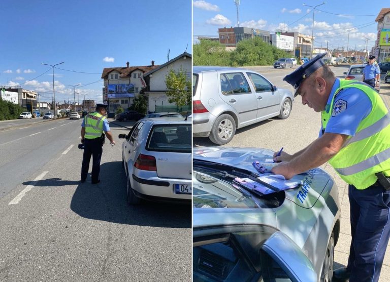 Policia njofton për aktivitetet e javës së kaluar në rajonin e Prizrenit, 2139 gjoba të shqiptuara në trafik