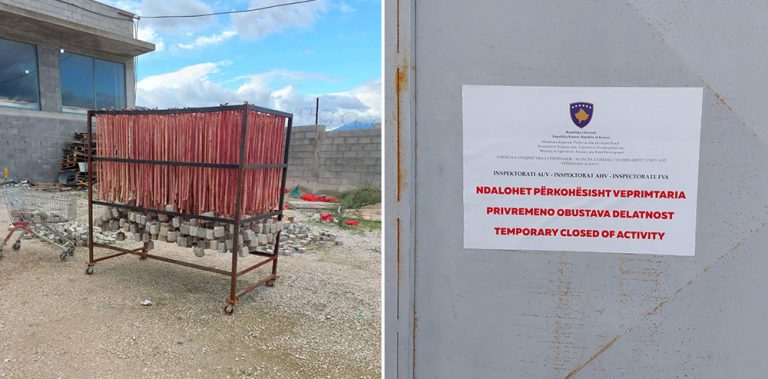 Mbyllet një biznes në Prizren, operonte ilegalisht me trajtimin e nënprodukteve shtazor