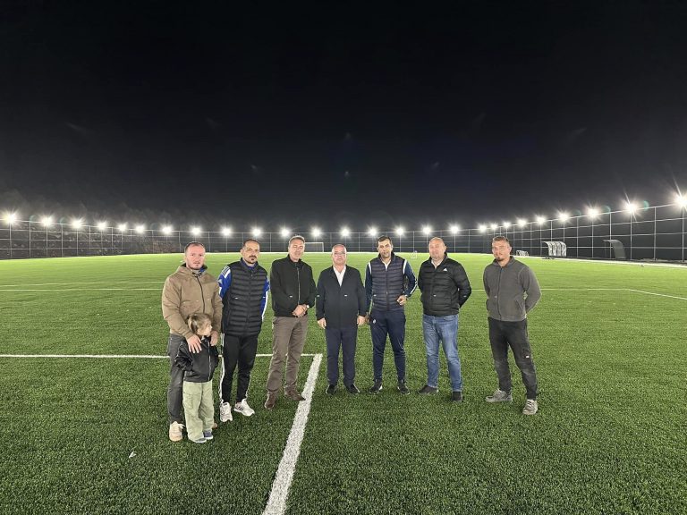 Kompleksi i ri sportiv në Rahovec gati për duelin Rahoveci-Liria